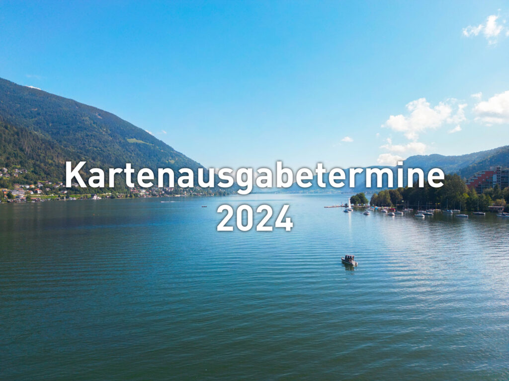 Kartenausgabetermine 2024